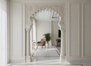 Arche en marbre architectural naturel blanc / Portail d'entrée disponible - Product Image 2