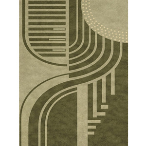 Modern Green Abstract Hand Tufted Carpet for Living Abstract <b>Rug</b> for Home Decor Christmas Gift for Living Room <b>Bedroom</b> - Product Image 2