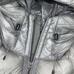 Men's High Shine Glossy Puffer <b>Jacket</b> Metallic Chrome Winter Coat Hooded <b>Padded</b> Outerwear <b>Waterproof</b> Bubble <b>Jacket</b> - Product Image 4