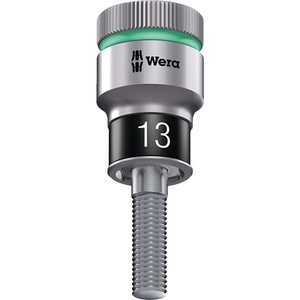 Juego de Llaves de Tubo WERA 8006 SC 1 de 13 Piezas, con Enchufe de 1/2 Pulgada y 72 Dientes, 6 Puntas, Tamaño 10-19 mm, para Kits de Herramientas - Product Image 3