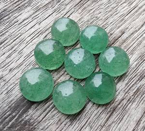 อัญมณีควอตซ์ทรงหลังแบนแบนทรงหลวมลายสตรอเบอร์รี่สีเขียวธรรมชาติได้รับการรับรองจาก IGI - Product Image 3