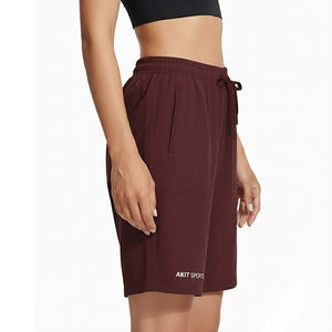 Shorts Casuales Deportivos de Cintura Alta para Mujer, 100% Algodón, Transpirables, de Primera Calidad, Nueva Moda 2026, MOQ Bajo - Product Image 3