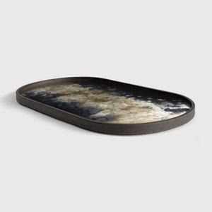 Plateau rond en corne de qualité supérieure pour une présentation gracieuse des aliments, parfait pour les fêtes de maisons élégantes et les événements festifs - Product Image 6