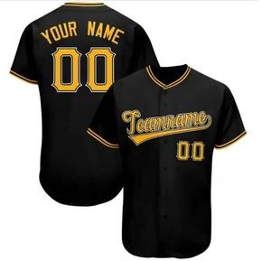 Maillot de baseball pour homme, dernier design 2025, nouvelle mode, 100% polyester, vente en gros, maillot de baseball pour homme - Product Image 3