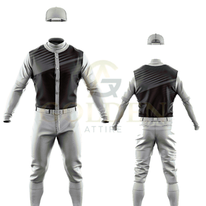 Uniforme de Béisbol Personalizado de la Mejor Calidad, Uniforme de Béisbol Sublimado, Uniforme Deportivo, Jersey de Béisbol Bordado - Product Image 5