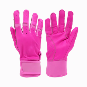 Guantes Profesionales Rojos de Béisbol y Sóftbol Personalizados de Cuero de Cabra Antideslizantes para Entrenamiento y Juegos Profesionales al por Mayor - Product Image 4