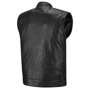 Chaleco de Cuero Genuino para Hombre, Ligero y de Alta Calidad, Personalizable con Logotipo, Chaleco de Invierno Transpirable a Bajo Precio - Product Image 5