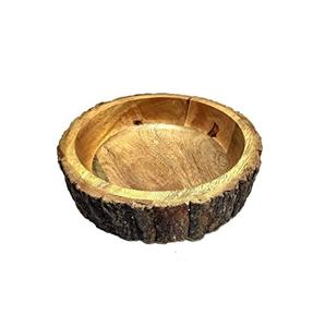 100% haute qualité forme ronde en bois bol à salade dernière conception pour la maison cuisine salade Fruits bol de service nouveau Style - Product Image 3
