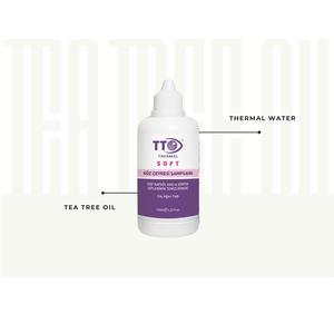 TTO 125ml <b>Tea</b> <b>Tree</b> <b>Oil</b> Infused Soft Eyelid Eyelashes <b>Shampoo</b> Sulfate Free Hair Loss Treatment Natural Deep Cleansing - Product Image 1