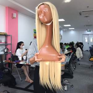 2024 Venta caliente Hd encaje Frontal peluca pelucas de cabello humano para mujeres negras pelucas de encaje completo hueso recto - Product Image 4