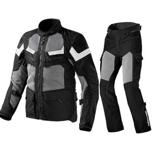 Combinaison de course de moto personnalisée en Cordura imperméable, respirante, coupe-vent, veste et pantalon, ensemble pour homme, haute qualité, séchage rapide - Product Image 1