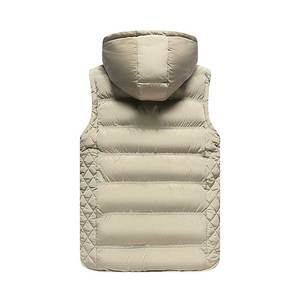 Nueva moda de los hombres Casual sin mangas chaleco puffer chalecos de los hombres - Product Image 4