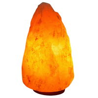 Lampe de sel de l'Himalaya rose naturelle, faite à la main, de qualité supérieure, écologique, 5-7 kg, certifiée ISO/CE, idéale pour le Feng Shui (vente en gros)