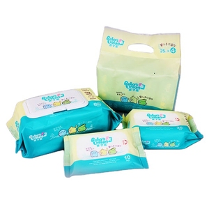 Toallitas Húmedas para Bebés Uniquality, 10, 25, 80 Unidades, Sin Alcohol, Sin Perfume, Para el Cuidado de la Piel del Bebé, Artículos de Limpieza - Product Image 1