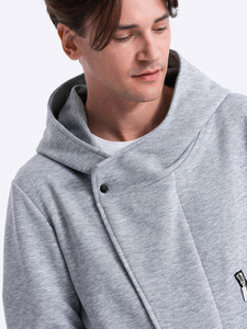 Sudadera con Capucha de Lujo para Hombre al por Mayor, 100% Algodón, Diseño Térmico con Estampado Personalizado, Cierre de Cremallera, Transpirable, para Invierno - Product Image 2
