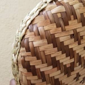 Bol de service rond en rotin fait à la main bol de nourriture de qualité supérieure de taille personnalisée pour hôtels et restaurants grand prix - Product Image 4