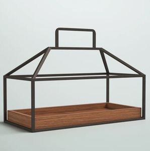 2023 traditionnel brun bois métal plateau de service chargeur de luxe pour hôtel maison ustensiles de cuisine à la main Table décor 100 pièces de l'inde - Product Image 5