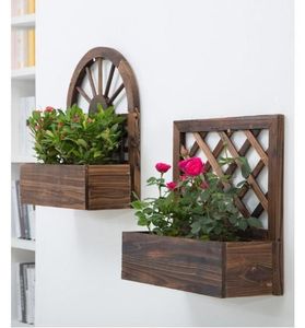 กระถางดอกไม้ไม้ในหมู่บ้านหวังว่าจะปลูกต้นไม้หลังบ้านของตกแต่งสวนกระถางต้นไม้เปลือกเฟอร์สำหรับสวน - Product Image 4