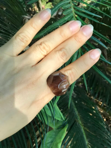 Modern Eco-Friendly Handmade Horn Ring Solid Highest Quality <b>Middle</b> <b>Finger</b> Ring Fashion Jewelry Wholesale Price Saniya - Product Image 2