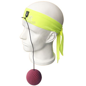 ถุงลมซ้อมมวยรูปทรงลูกแพร์แบบคู่ สำหรับฝึกซ้อมรีเฟล็กซ์  หนังสีดำเหลือง แดง ขาว น้ำเงิน  รับผลิตตามแบบ OEM - Product Image 2