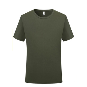 Súper fibra de algodón agua leche café resistente al agua camisetas impermeables en blanco liso a prueba de agua Camiseta de algodón para hombres - Product Image 3