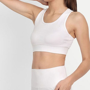 Ropa Deportiva, Sujetador Deportivo Transpirable para Mujer, Sin Costuras, Spandex/Poliéster, Alta Calidad, Soporte Medio, Personalizable - Product Image 4