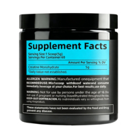 Créatine monohydrate en poudre OEM, gain de masse musculaire, suppléments nutritionnels protéinés, compléments alimentaires pour adultes, amélioration de la densité osseuse, booster d'énergie