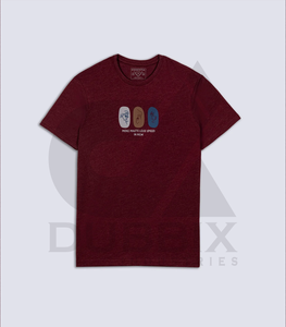 Camiseta de algodón 100% personalizable para hombre, diseño impreso con pegatina y logotipo de color, camiseta con timbre - Product Image 1