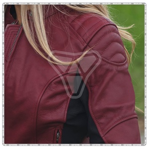 Blouson de moto en cuir de vachette pour homme, design respirant, équipement de protection blindé de haute qualité, fermeture éclair, pour motards Ducati - Product Image 3
