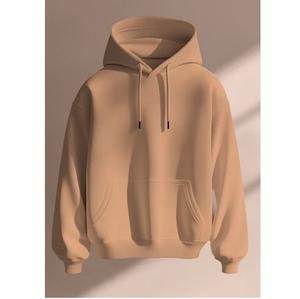 Sweat à capuche en coton avec coupe décontractée et manches longues le plus vendu en vrac - Product Image 4