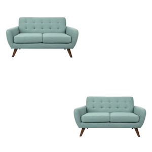 Sofá convertible moderno Chesterfield, cómodo diseño de tela de madera para apartamento, hotel, venta directa de fábrica para sala de estar - Product Image 5