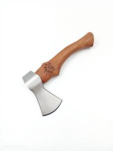 Hand Forged Industrial Bearded Head Hatchet High Carbon Steel <b>Wood</b> Working Camping <b>Axe</b> Leather Sheath Custom OEM Handmade <b>Axe</b> - Product Image 2