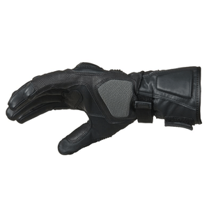 Men's Full-Finger Black Genuine Leather Motorbike <b>Gloves</b> Breathable Auto Racing Wear <b>Touchscreen</b> Feature Custom Winter - Product Image 5