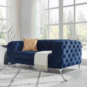 Meuble TV moderne nordique trois places avec boutons, en cuir synthétique, style européen, pour hôtel et salon de loisirs - Product Image 2