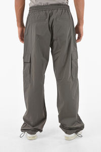 กางเกงวิ่งออกกำลังกายผ้าไนลอนกันลมมีหลายกระเป๋าสำหรับผู้ชายกางเกงวิ่งออกกำลังกายแบบลำลองแห้งเร็วออกแบบได้ตามต้องการขนาดพิเศษ - Product Image 4