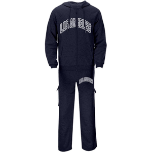 Chándal sólido de invierno personalizado Premium 2025 conjunto de Sudadera con capucha para correr ropa de calle de peso medio gimnasio moda Boutique suministro al por mayor - Product Image 1