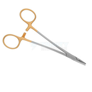 เครื่องมือผ่าตัดแบบมีโลโก้สั่งทำพิเศษ Mayo Hegar Forceps ทำจากสแตนเลส มีจำหน่าย - Product Image 3