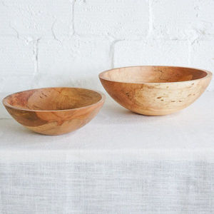 Tazón para Servir Ensaladas y Frutas de Madera de Nogal Tallada a Mano de Alta Calidad, Accesorios de Cocina Ecológicos para el Hogar, Precio Más Bajo - Product Image 5