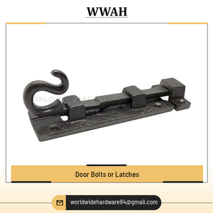 Latest Custom Made Wholesale Supply <b>Door</b> & <b>Window</b> Accessories Cast Iron <b>Door</b> <b>Bolts</b> / Latches at Best Market Price - Product Image 2