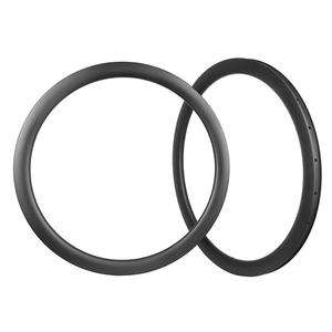 Llanta de bicicleta de carretera de carbono UD satinado mate de 45mm, superligera, resistente al óxido, alta resistencia, sin cámara, piezas de bicicleta - Product Image 1