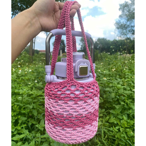 Women's Crochet Bag Knitted Shoulder Crossbody Handbags Aesthetic Shopping Bag <b>Cute</b> <b>Purses</b> Crocheted Bag OEM Made in Vietnam - Product Image 4