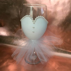 ¡GRAN DESCUENTO! Copas de vino de champán para novia y novio para fiesta de boda decente elaborado por KHOOSI OVERSEAS de India - Product Image 3