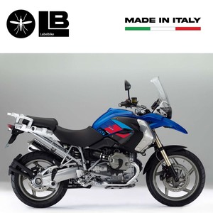 Adesivi di Protezione Laterale 3D su Misura 2008-2012 per BMW 1200 GS R1200, Compatibili con Paraserbatoio per MOTO - Product Image 4