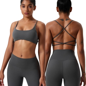 Soutien-gorge de sport personnalisé pour femmes XL Soutien-gorge de sport léger, respirant et sans couture Dernière conception Grande taille Fitness Yoga Soutien-gorge de sport - Product Image 1