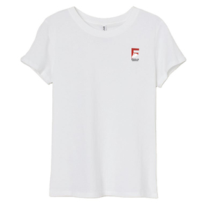 Camiseta de algodón de talla grande para mujer, gasa con cuello redondo impresa personalizada con Spandex, Jersey textil suave para ropa informal al por mayor - Product Image 3