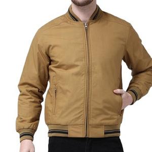 MOVA TEXTILES Dernière conception de votre propre vente en gros sur mesure Veste bombardier légère pour hommes Veste coupe-vent universitaire décontractée - Product Image 4