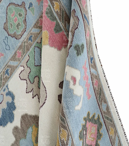 Tapis en laine de haute et 100% qualité pour la décoration de salon Tapis et tapis lavables en machine de dernière conception d'Inde - Product Image 2