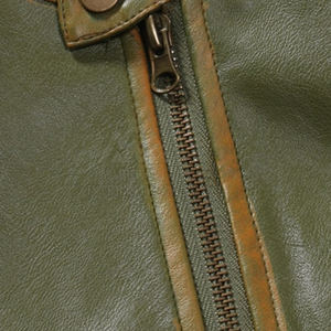 Slim Fit Hombres de cuero al por mayor y bajo precio Chaquetas de cuero Chaqueta de cuero genuino de los hombres - Product Image 6