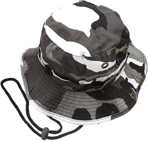 Chapeau de soleil de pêcheur de safari de chasse d'été de haute qualité en gros personnalisable avec sangle réglable - Product Image 5