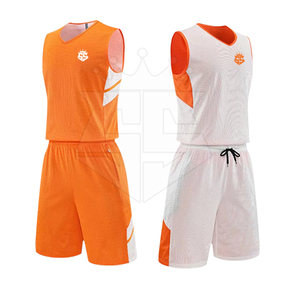 Peso ligero Mejor diseño Logotipo personalizado Uniforme de baloncesto reversible Diseño único Uniforme de baloncesto de alta calidad - Product Image 5